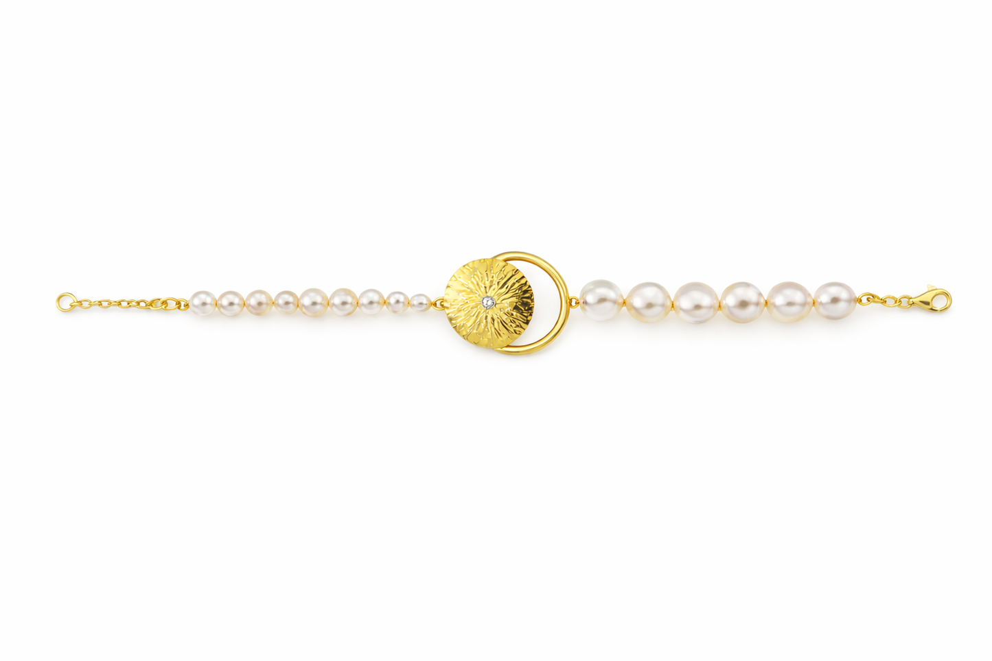 Βραχιόλι 925 Χειροποίητο με Μαργαριτάρια- Ano Jewelry