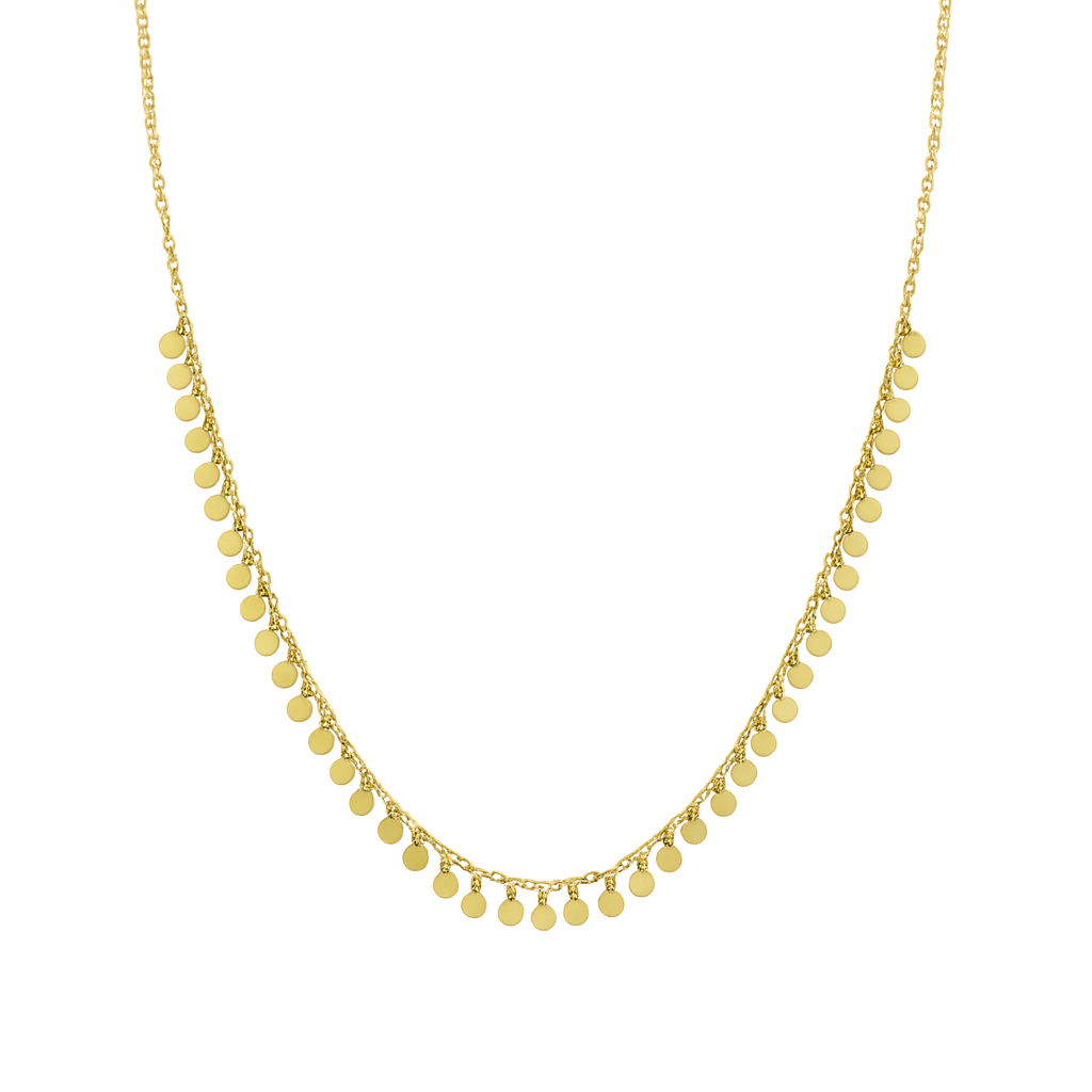 Κολιέ 925 με Κρεμαστά Φλουράκια