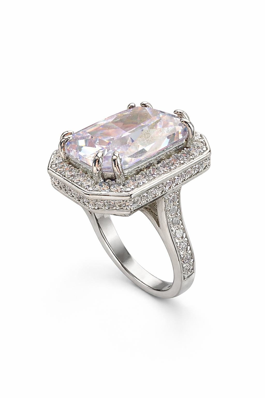 Δαχτυλίδι 925 Εντυπωσιακό με Πέτρες Ζιργκόν