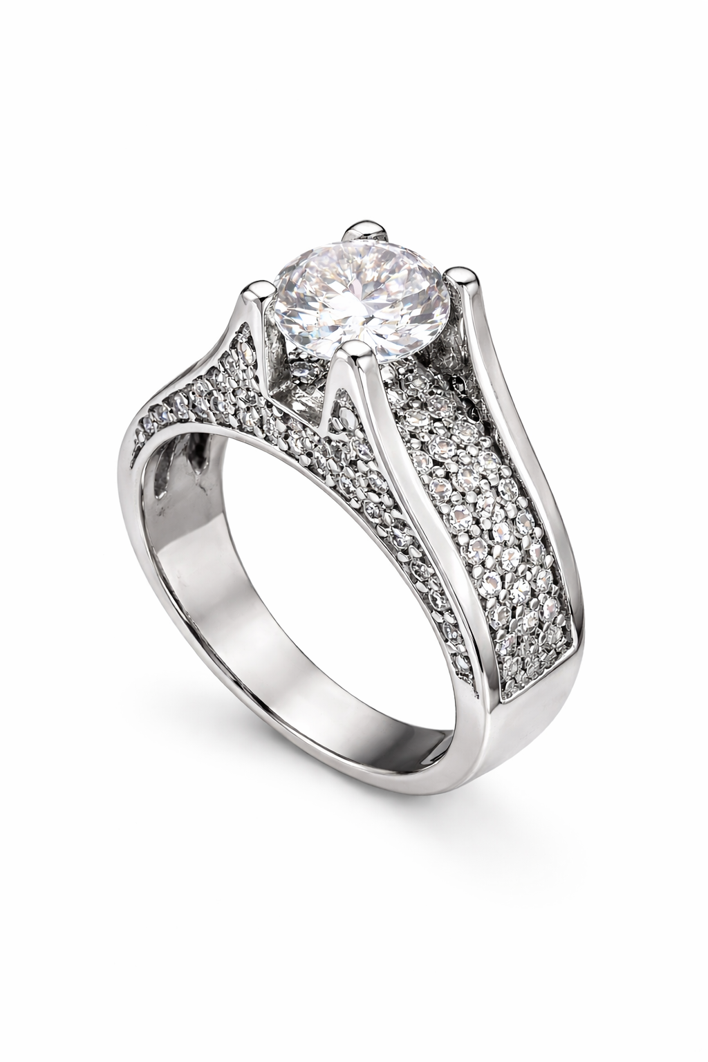 Δαχτυλίδι 925 Εντυπωσιακό με Πέτρες Ζιργκόν