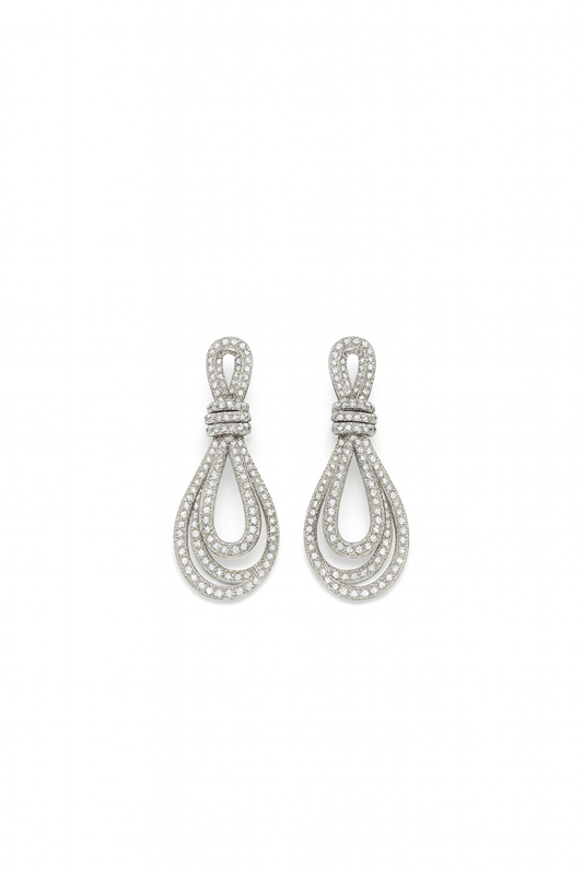 Σκουλαρίκια Ασήμι 925 με Ζιργκόν