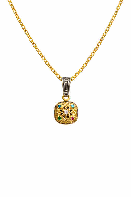 Koλιέ 925 Αντικέ - Anastasios Creations