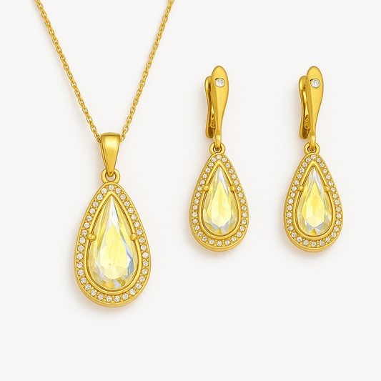 Σετ Κοσμημάτων Δάκρυ 925 – Anastasios Creations