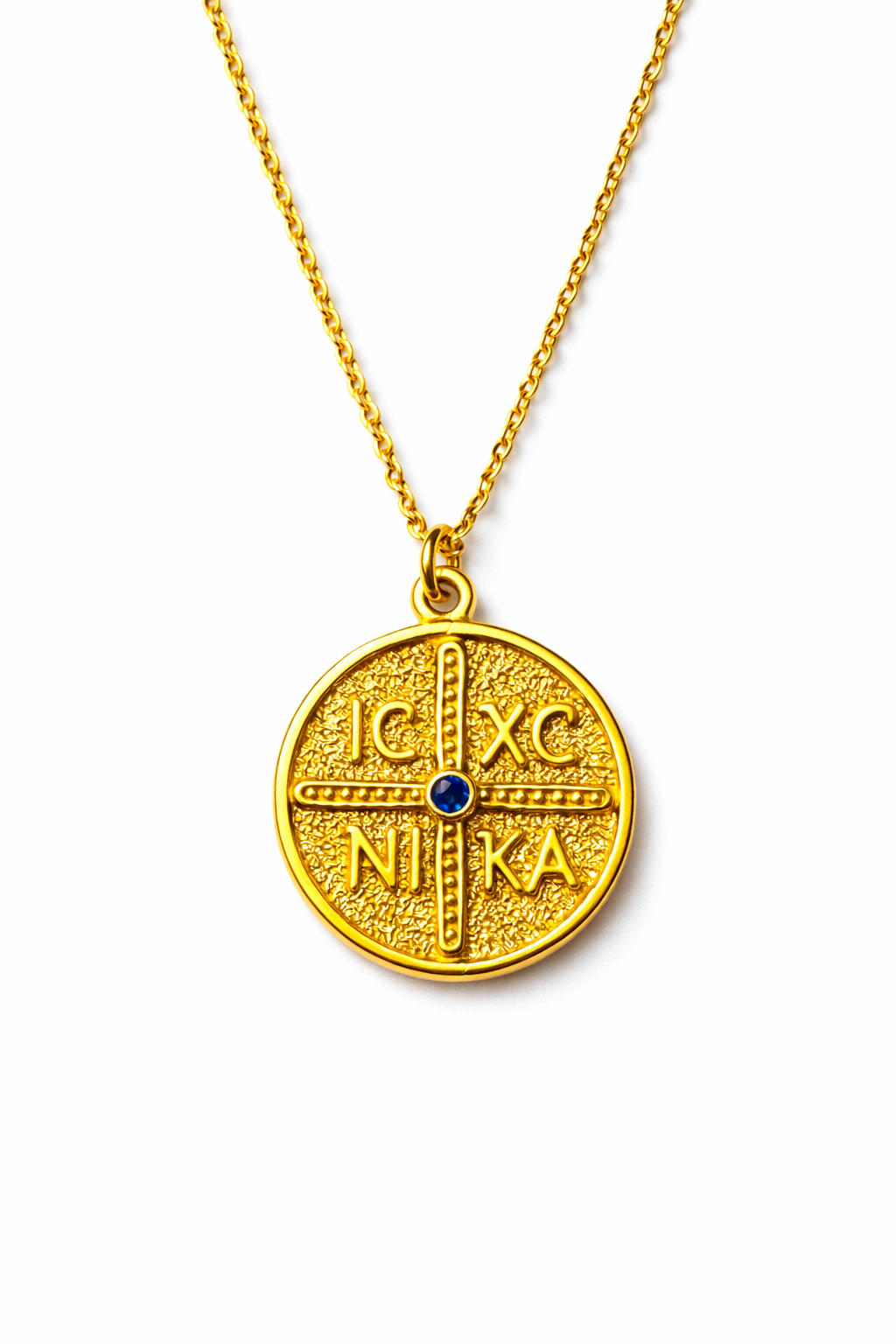 Κολιέ Κωνσταντινάτο 925 Διπλής Όψεως