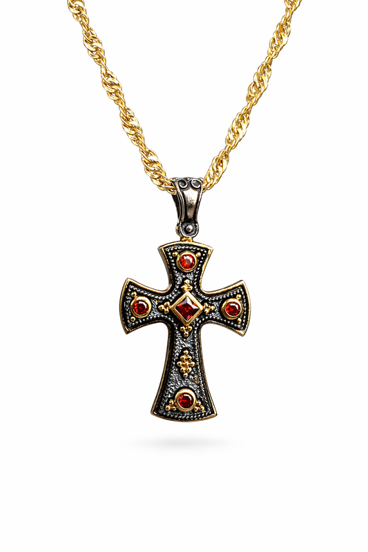 Σταυρός Βυζαντινός 925 - Anastasios Creations