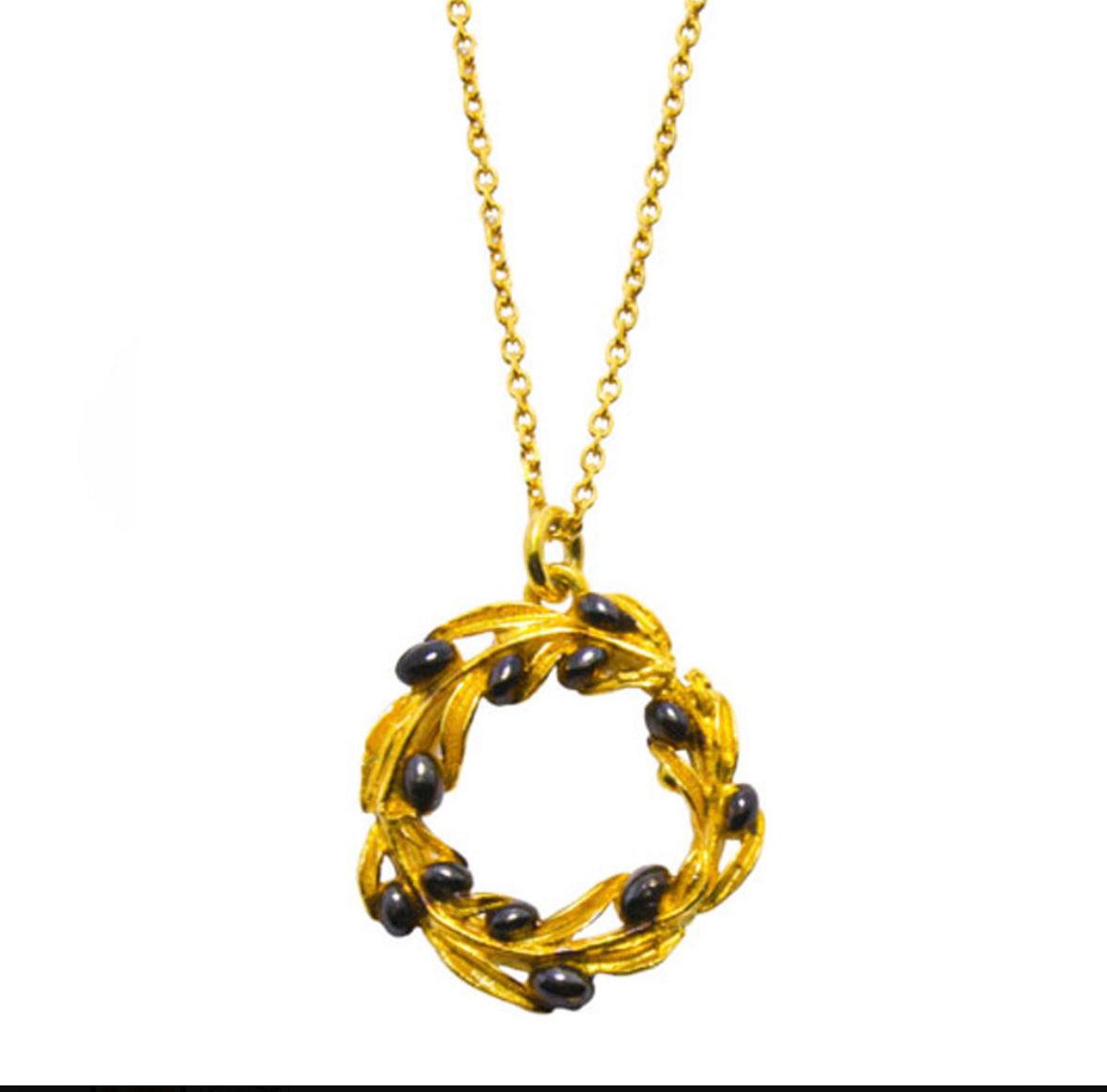 Κολιέ 925 Στεφάνι Ελιάς