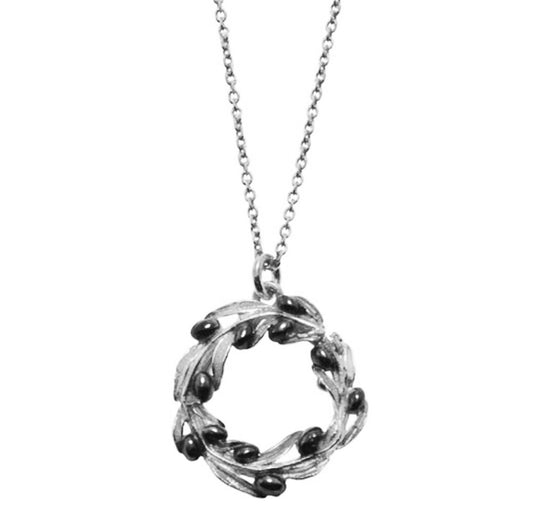 Κολιέ 925 Στεφάνι Ελιάς