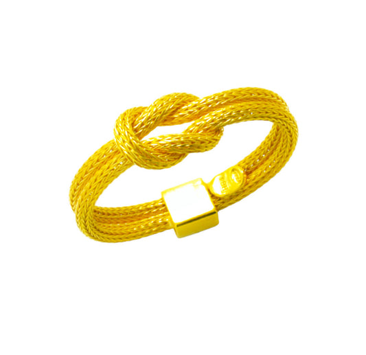 Βραχιόλι Κόμπος 925 Επιχρυσωμένο